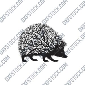 Tree Hedgehog DXF File