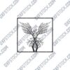 Phoenix DXF File for CNC Cutting